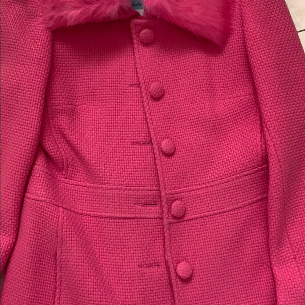 Marciano Pink Trench Coat - Picture 5 of 6